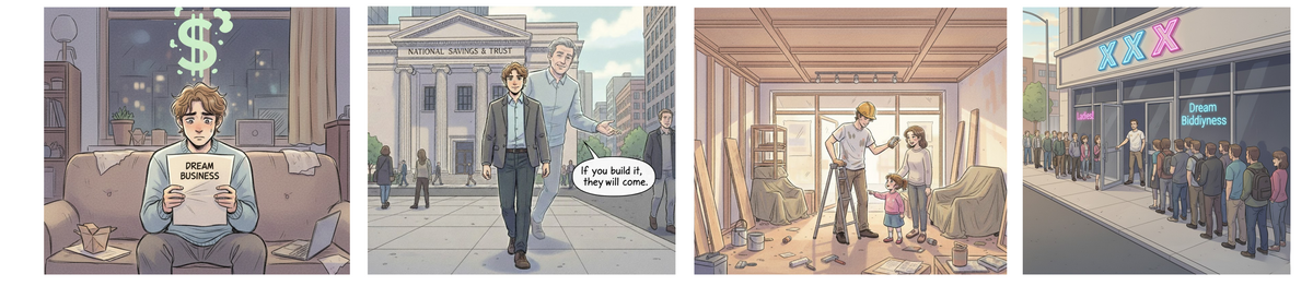 If you build it, they will COME.