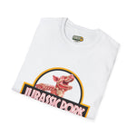 Jurassic Pork T-Shirt - Funny BBQ Pig Parody Tee
