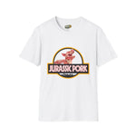 Jurassic Pork T-Shirt - Funny BBQ Pig Parody Tee